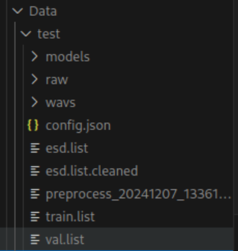 config json